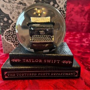 Taylor Swift TTPD Snow Globe The Tortured Poets Department Snowglobe TTPD Globe